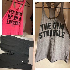 pink activewear lot